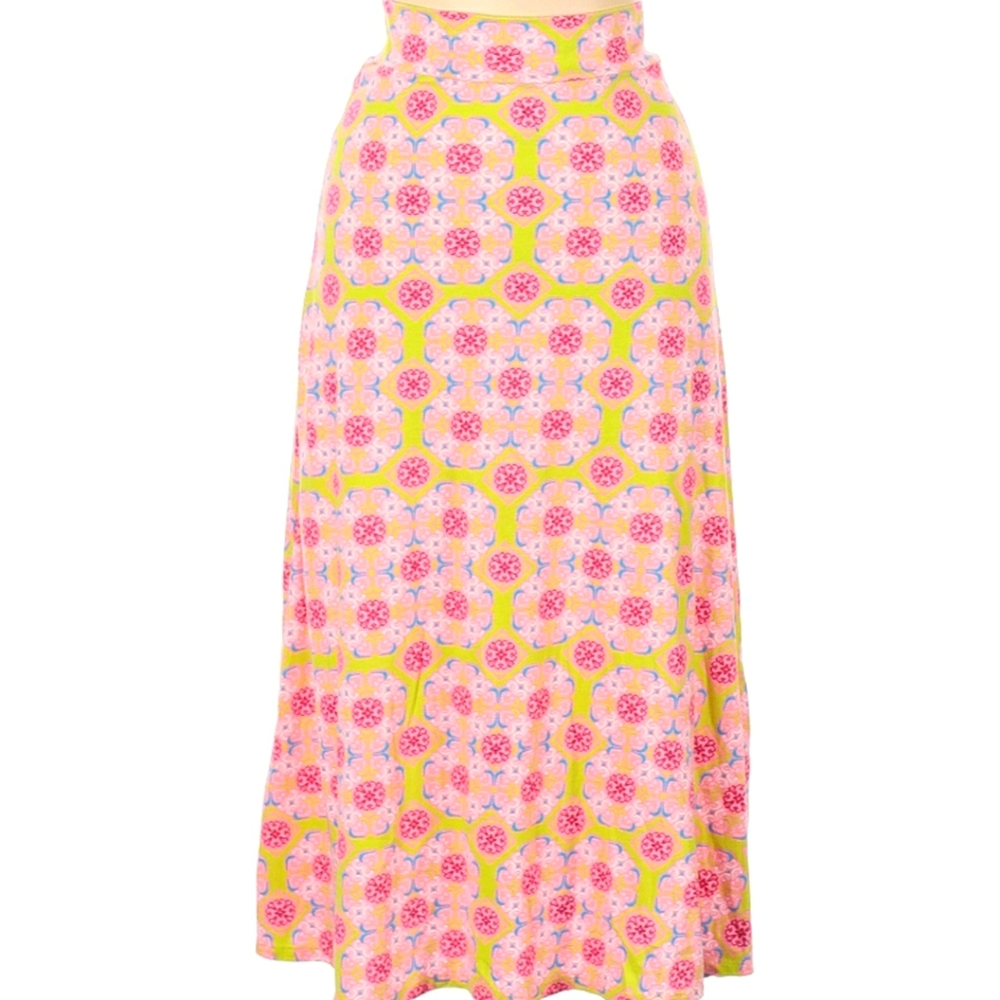 'Authentic J Khaki' Midi Skirt